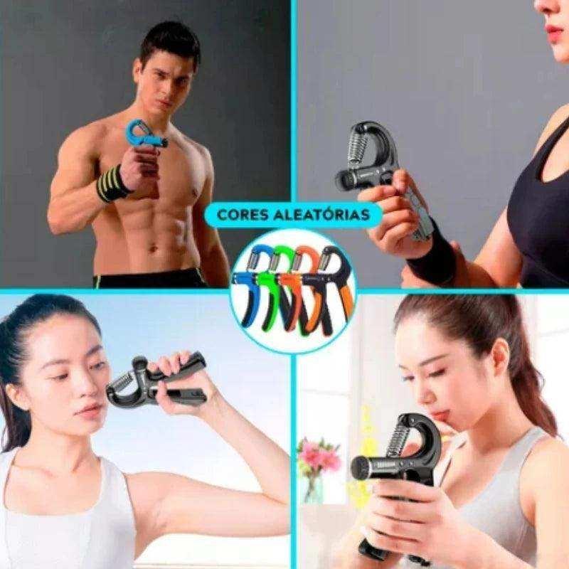 Hand Grip - Fortalecedor de Braços Resistente e Regulável