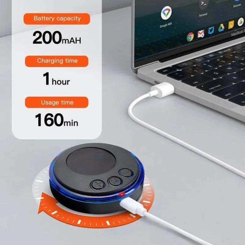 Mini Massageador Elétrico e Portátil para Alívio Muscular