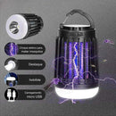 Mata Insetos Elétrico - Lâmpada Com Carregamento Solar Bright Trap