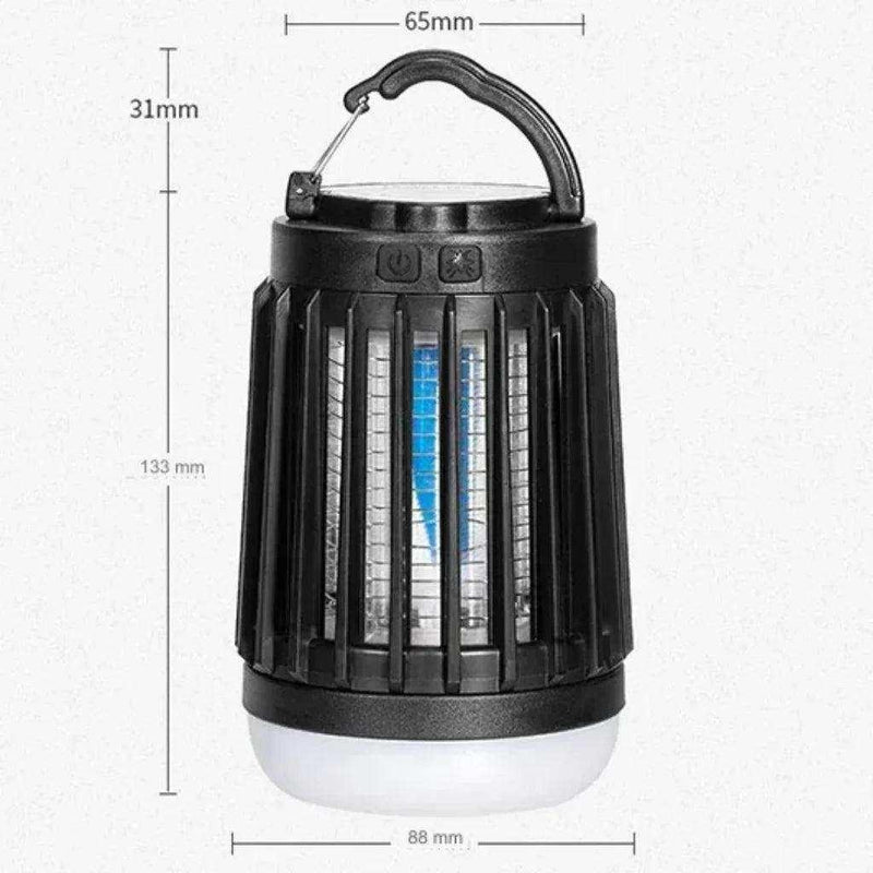 Mata Insetos Elétrico - Lâmpada Com Carregamento Solar Bright Trap