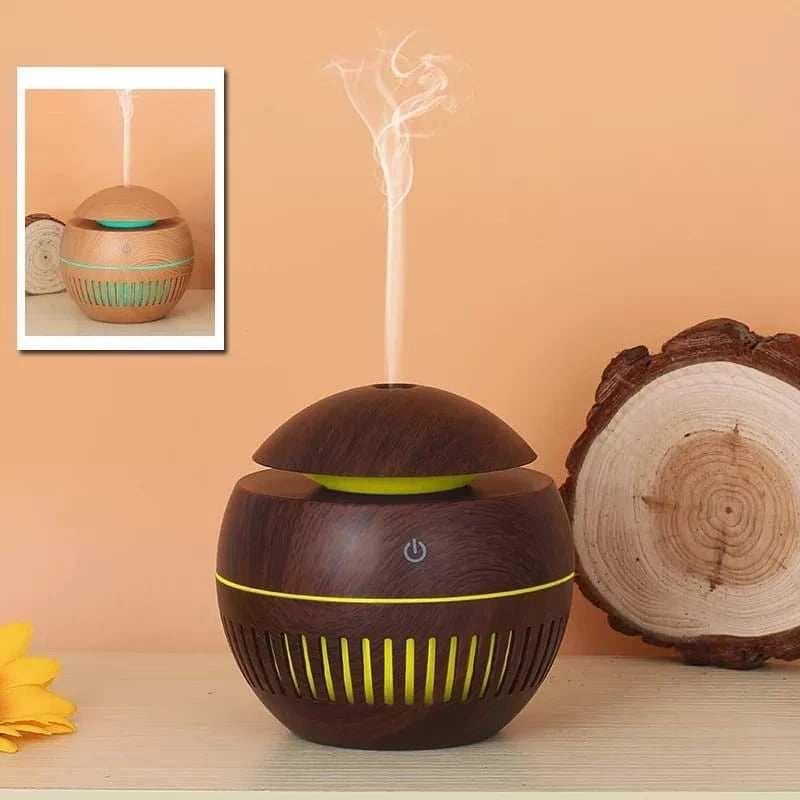 Mini Umidificador Aromatizador Ambientes LED USB