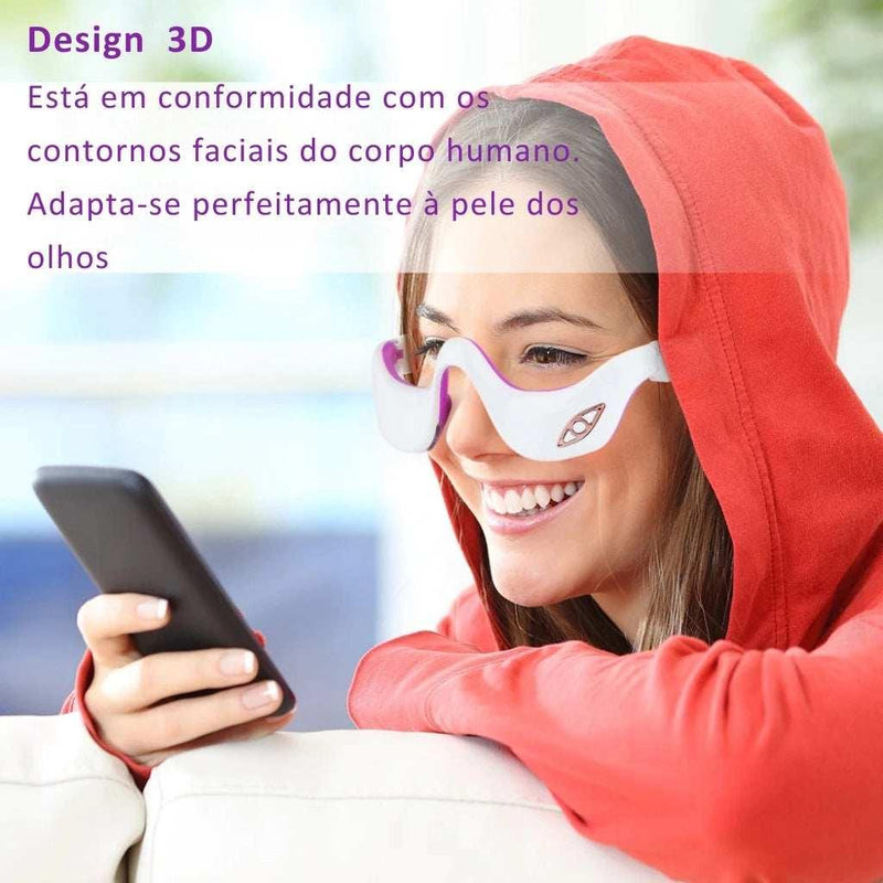 Aparelho Anti-Rugas Para Área Dos Olhos
