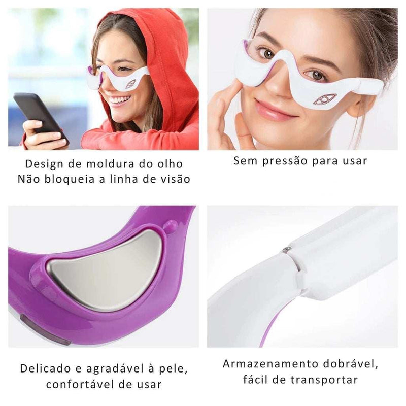 Aparelho Anti-Rugas Para Área Dos Olhos