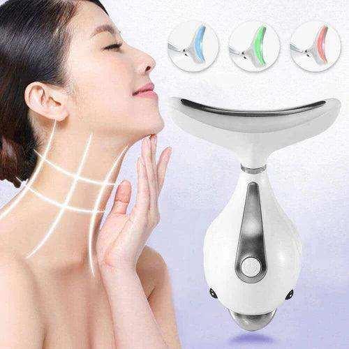 Massageador Facial com Fototerapia Anti-Rugas