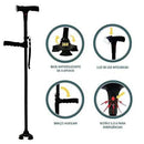 Bengala Super Multifuncional com 4 Pés