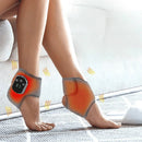 Cinta Massageadora de Tornozelo com Aquecimento Elétrico