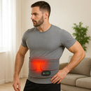 Massageador Lombar Recarregável - Compressa Quente