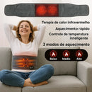 Massageador Lombar Recarregável - Compressa Quente