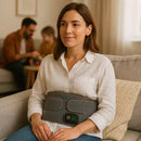 Massageador Lombar Recarregável - Compressa Quente