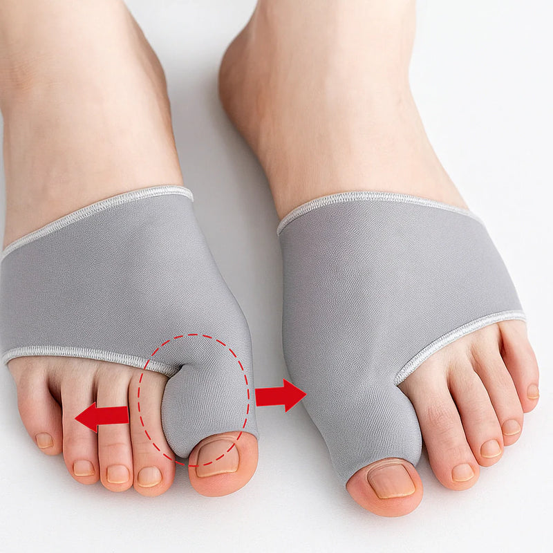 Corretor de Joanete Silicone - Meia Ortopédica