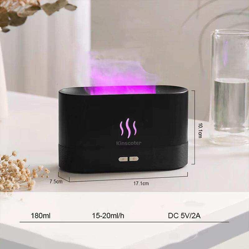 Difusor e Umidificador de Ar Ultrassônico com Luz Noturna