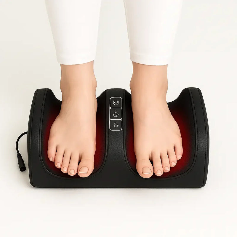 Massageador Elétrico com Aquecimento para Pés e Pernas
