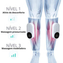 Massageador Elétrico com Aquecimento para Perna e Panturrilha