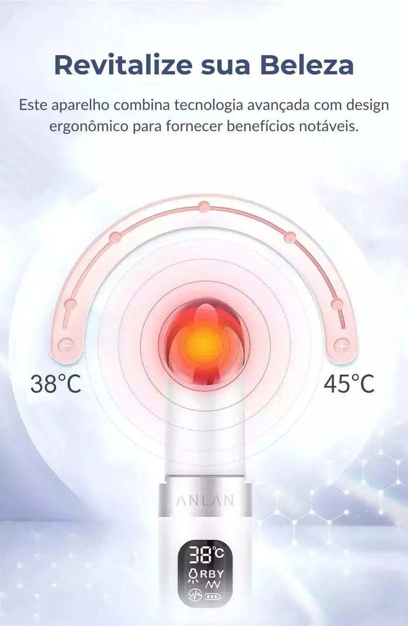 Massageador Facial Clareador de Olheiras