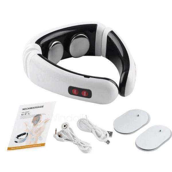 Massageador Para Pescoço Elétrico Com Eletrodos RelaxingPlus