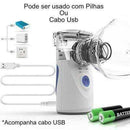 Nebulizador e Inalador Portátil Recarregável Silencioso