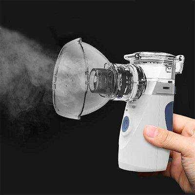 Nebulizador e Inalador Portátil Recarregável Silencioso