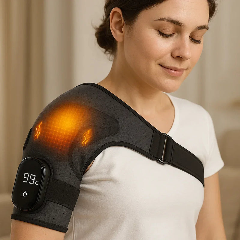 Ombreira Ortopédica Massageadora Com Aquecimento