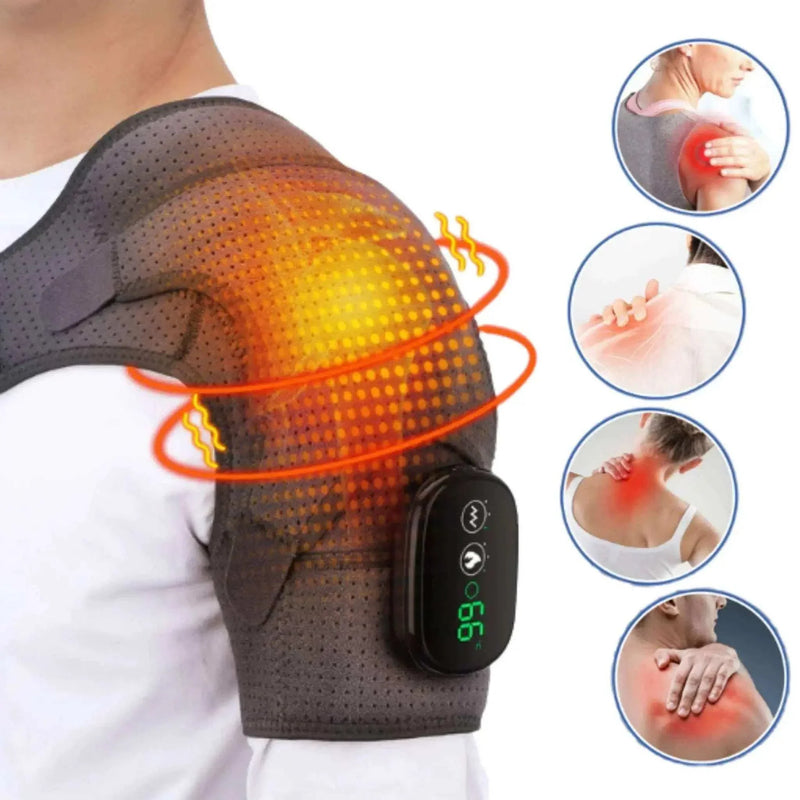 Ombreira Ortopédica Massageadora Com Aquecimento