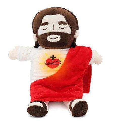 Santo Soninho – Jesus Pelúcia que Abraça com Fé e Acalma a Alma