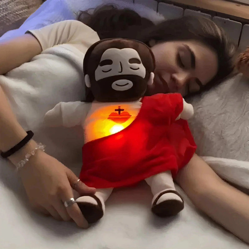 Santo Soninho – Jesus Pelúcia que Abraça com Fé e Acalma a Alma