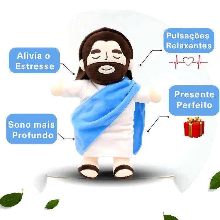 Santo Soninho – Jesus Pelúcia que Abraça com Fé e Acalma a Alma